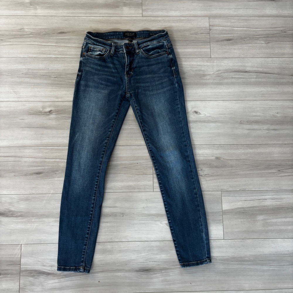 Judy Blue Women's Skinny Jeans - Medium Blue